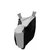Intenzo Premium Silver and Black  Two Wheeler Cover for  Hero Passion Pro