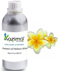 Jannet-ul Firdous Attar Perfume For Unisex (100 ML) - Pure Natural Undiluted (Non-Alcoholic)