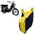 Intenzo Premium  Yellow and Black  Two Wheeler Cover for  TVS Heavy Duty Super XL