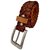 Forever99 Men's Leather Braided Belt Pure Handcrafted Leather Men's Jeans Braided Unisex Belt Lenth 38 inch