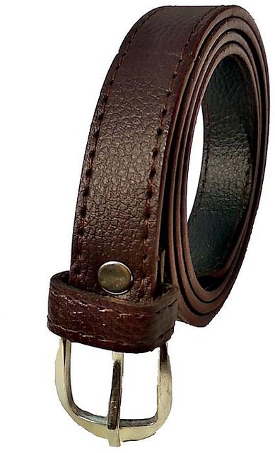 formal brown leather belt