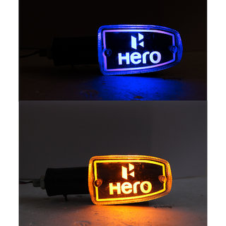 spidy moto front rear led indicator light for all hero bikes set of 4