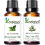KAZIMA Combo of Peppermint Oil and Tea tree Oil For Hair Growth, Skin care (Each 15ML )- 100% Pure Natural Oil