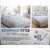 SiGnEer Waterproof Quilted  Fitted Mattress Protector for King Size Bed (Size - 72 x 75 x 12)