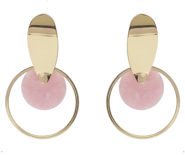 Buy Myjewel Brass Lavish Pearl Marble Big Hoop Earring and Flower Stud  Earrings for Women and Girls 6 Pair Online at Best Prices in India   JioMart