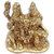 Brass Golden Finish Hindu God Shiv Parivar Handicraft Idol Lord Shiva Family Statue ( Bhole Baba / Mahadev , Parvati , Ganesh , Kartikeya  Nandi) Decorative Spiritual Puja Vastu Showpiece Figurine - Religious Pooja Gift Item  Murti for Mandir / Temple /