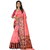 Ladyaani Women's Banarasi Silk Saree With Blouse Piece (Pink)