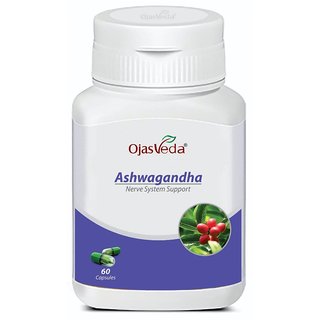 Ojasveda's Ashwagandha capsules (Nerve System Support)
