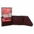 Brown Artificial Leather Wallet Men's Wallet Bi-fold Formal Wallet for Mens Stylish Card Holder Gift for Fiance