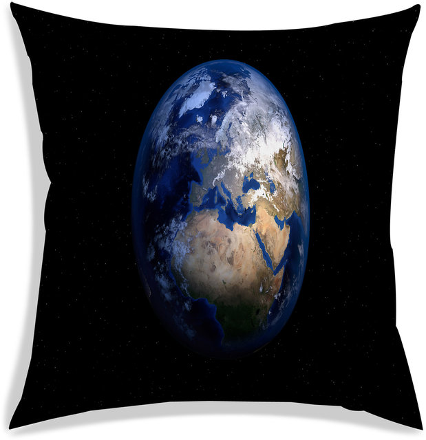 Decorative Multicolour Cushion Cover Radanya Abstract 3D Cushion Covers 16X16