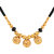 Asmitta Traditional 3 Wati Gold Plated Princess Style Mangalsutra For Women