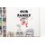 EJA Art Combo of 4 Wall Sticker Open Prison-(76 X 55 Cms)|Family Chaos And Love-(67 X84 Cms)|SB Folk Band-(11 X15 Cms)|Famliy Like Branches-(76 X54 Cms)-Matrial Vinyl.