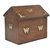 Handcrafted Antique Home Shaped Wooden Money Bank - Coin Saving Box - Piggy Bank - Gifts for Kids, Girls,