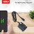 ARU AR-08 1 Amp Line Charger With Charging Cable- Black