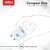 ARU AR-111 1.2Amp Fast Charger With Charge  Sync USB Cable- White