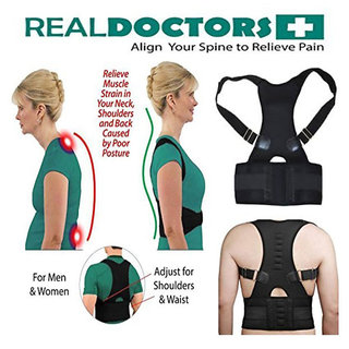 adjustable magnetic posture corrector belt