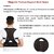 HBNS Premium Posture Corrector for Lower and Upper Back Pain  Adjustable magnetic Posture correction belt band posture corrective brace body shaper strap for Men  Women