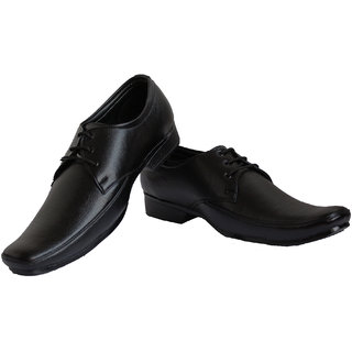 HIKBI Synthetic Leather Casual office Use Wedding Formal Shoes Derby lace Up For Men's  boy's