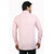 Corporate Club Formal Office Wear Pink Dobbys Plain for Mens (NE714)