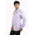 Corporate Club Formal Office Wear Purple (V-11A Checks) Shirt for Mens