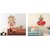 Decor Villa  Ganesh JI  Laxmi ji Combo Wall Sticker  (PVC Vinyl,Size-  116 cm X 43 cm)