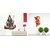 Decor Villa  Ganesh JI  Laxmi ji Combo Wall Sticker  (PVC Vinyl,Size-  116 cm X 43 cm)