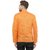 RG Designers Regular Fit Orange Cotton Printed Short Kurta for Men