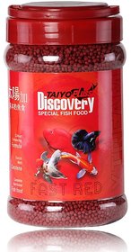 Taiyo Discovery Special Fish Food Fast Red 330gms Container / Aquarium Purpose