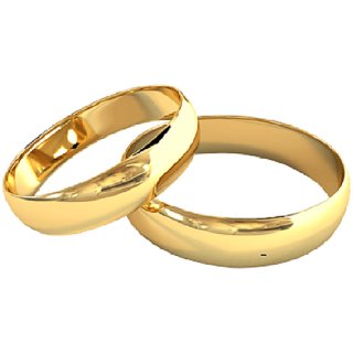 Gold plated rings for sales couple