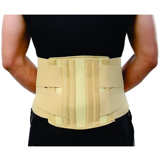 SAFE CARE Lumbar Lower Back Brace Support Belt Double Adjustable