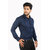 Corporate Club Formal Office Wear Navy Blue Shirt for Mens (GLT-4 )
