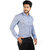 Corporate Club Formal Office Wear Blue (Plain) Shirt for Mens