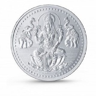                       CEYLONMINE 20 gram Silver Laxmi Coin                                              