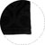 SHAKRIN Velvet Black  Diwan Set 8 Pcs (Content 1 Single Bed Sheet, 5 Cushion Cover, 2 Bolster, Total - 8 Pcs Set)