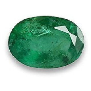                       CEYLONMINE- Certified  Emerald stone Unheated  Untreated  6.25 ratti precious Panna Stone For Unisex                                              