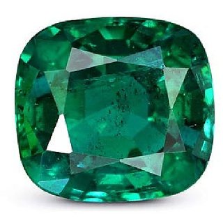                       Natural Green Emerald 7.25 Carat precious Stone Original  Lab Certified Panna Stone  For Unisex BY CEYLONMINE                                              