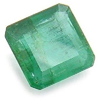                       CEYLONMINE- Natural Green Emerald stone 8.5 ratti precious PannaGemstone Unheated  Untreated IGI Emerald Stone For Unisex                                              