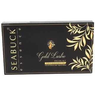 SEABUCK ESSENCE Instant Glow Gold Shine Kit  (4 Jar-  12 gm)