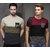29K Multicolor Round Neck T-Shirts For Men (Pack of 2)
