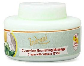 Indrani Cucumber Nourishing Massage Cream With Vitamin E Oil 200g