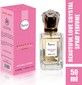 KAZIMA Love Crystal Spray Perfume For Women, 50ML