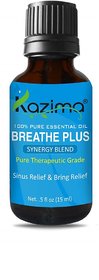 KAZIMA BREATHE PLUS BLEND ESSENTIAL Oil (15 Ml) Pure Therapeutic Grade