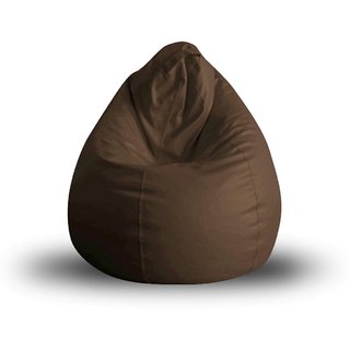 Home Story Classic Bean Bag XL Size Brown Cover Only
