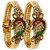 JSD Traditional Gold Plated American Diamond Beautiful Bracelet Combo Pack of 4 for Girl & women