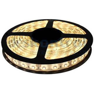 LED Strip Lights,Warm White,300 Units SMD 5050 LEDs,Waterproof,12 Volt LED Light Strips, Pack of 16.4ft/5m