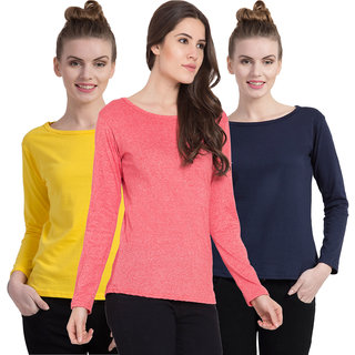 Buy Cliths Cotton Full Sleeves T-Shirt 