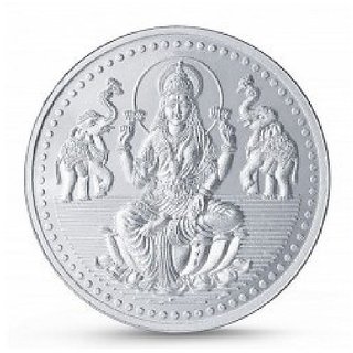                       CEYLONMINE 10 gram Silver Laxmi Coin                                              