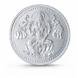                       CEYLONMINE 10 gram Silver Laxmi Coin                                              
