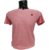 Maniram Creation V- Neck Cotton Half Sleeve Pink T-Shirt for Mens