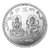 CEYLONMINE 10 gram Silver Ganesh  Laxmi Ji Coin